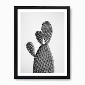 Cactus 1 - Black & White Art Print