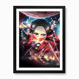 Fantasy Samurai Girl 2 Art Print