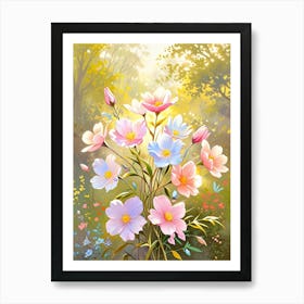 Flowers In A Vase 9 Art Print