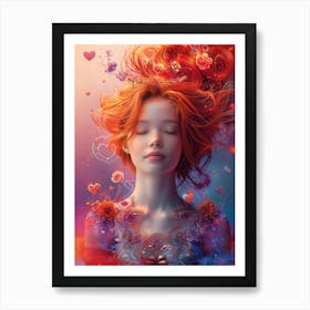 Dreaming Of Love Art Print