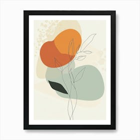 Abstract Flower 11 Art Print