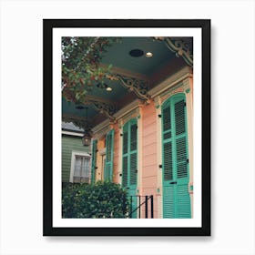New Orleans Architecture XVII on Film Art Print