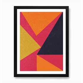 Deconstructing Geometry I Art Print