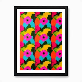 Bourvardia Andy Warhol Flower Art Print