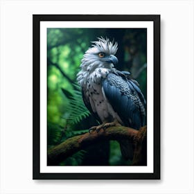 Tropical Sovereign: Harpy Eagle Wall Poster Art Print