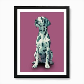 Dalmatian Dog Art Print