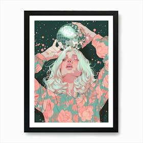 Disco Ball 19 Art Print