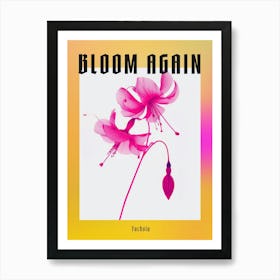 Hot Pink Fuchsia 2 Poster Art Print