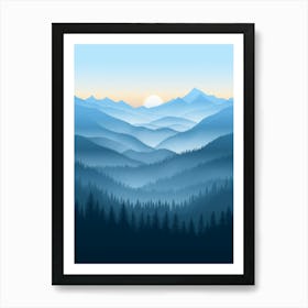 Mountain Landscape 4 Art Print