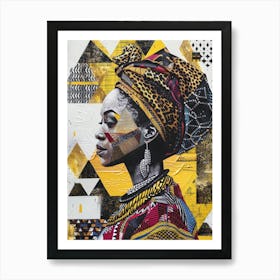 African Woman 85 Art Print