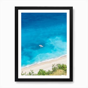 Crystal Clear Sea In Greece Poster