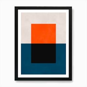 Overlapping colors 3 Art Print