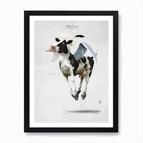 Holy Cow Art Print