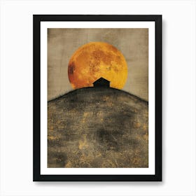 House On A Hill 8 Art Print