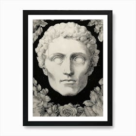 Portrait Of Aphrodite Art Print