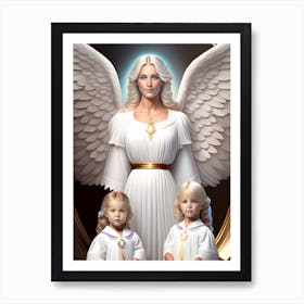 Angel Of Children Art Print