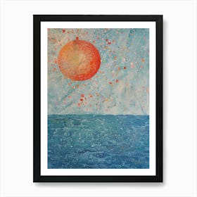 Orange Sky Art Print