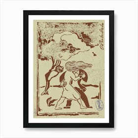 The Dancing Couple Art Print