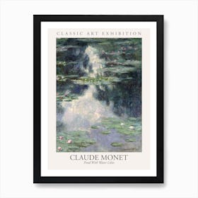 Pond With Water Lilies, Claude Monet Poster Art Print