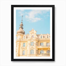 Yellow Tower Art Print