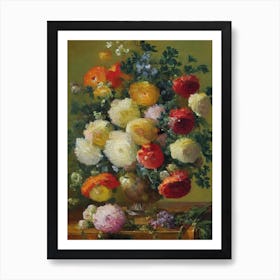 Ranunculus Painting 2 Flower Art Print