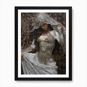 Egyptian dancer Art Print