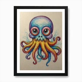 Octopus 53 Art Print