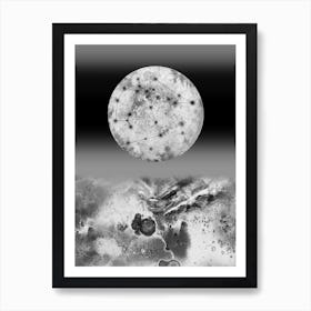 Mimas Art Print