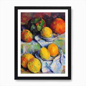 Spaghetti Squash 3 Cezanne Style vegetable Art Print