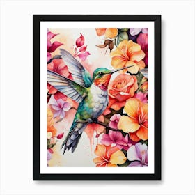 Hummingbird Art Print