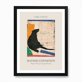 Beaver 2 Matisse Inspired Exposition Animals Poster Affiche