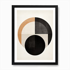 Luebeck Linearity, Geometric Bauhaus Art Print