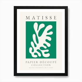 Matisse Green Leaf Print 1 Art Print