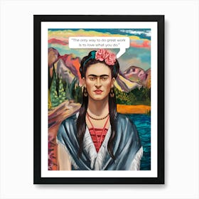 Frida Kahlo 11 Art Print