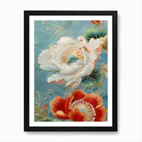 Japanese Kimono Art Print