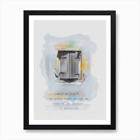 Window 1 Art Print