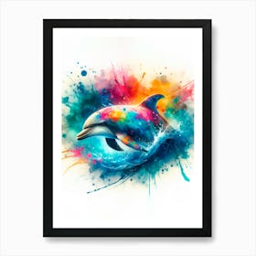 Dolphin Painting Art Print