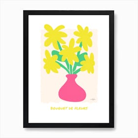 Bouquet De Fleurs 2 Art Print