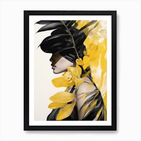 Yellow Orchids Art Print