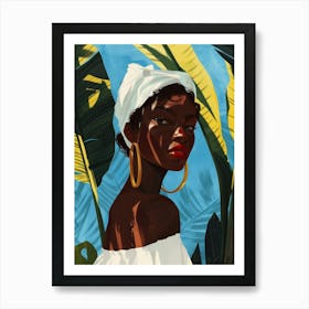 African Woman 167 Art Print