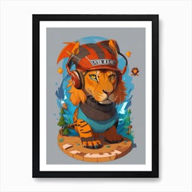 Tiger Art Print