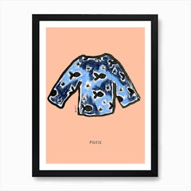 Suéteres del zodiaco | Piscis Art Print