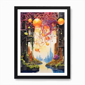 Cityscape 4 Art Print