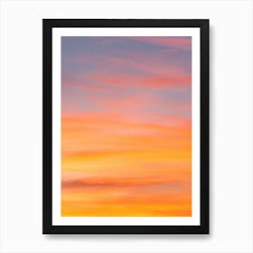 Sunset Sky 1 Art Print