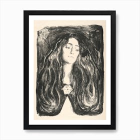 The Brooch, Eva Mudocci Art Print