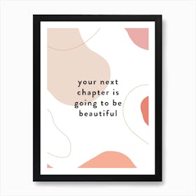 Beautiful Abstract Quote Art Print