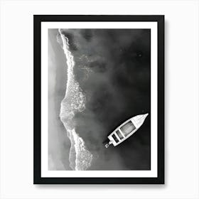 Boat On The Beach 1 Art Print