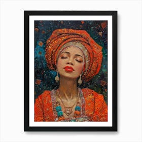 African Woman 139 Art Print