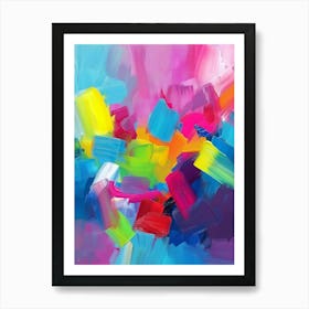 Abstract Painting 2545 Art Print