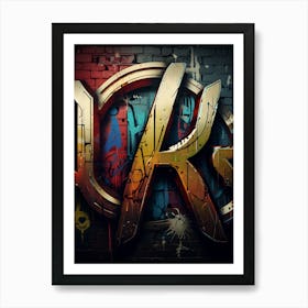 Graffiti Art 1 Art Print